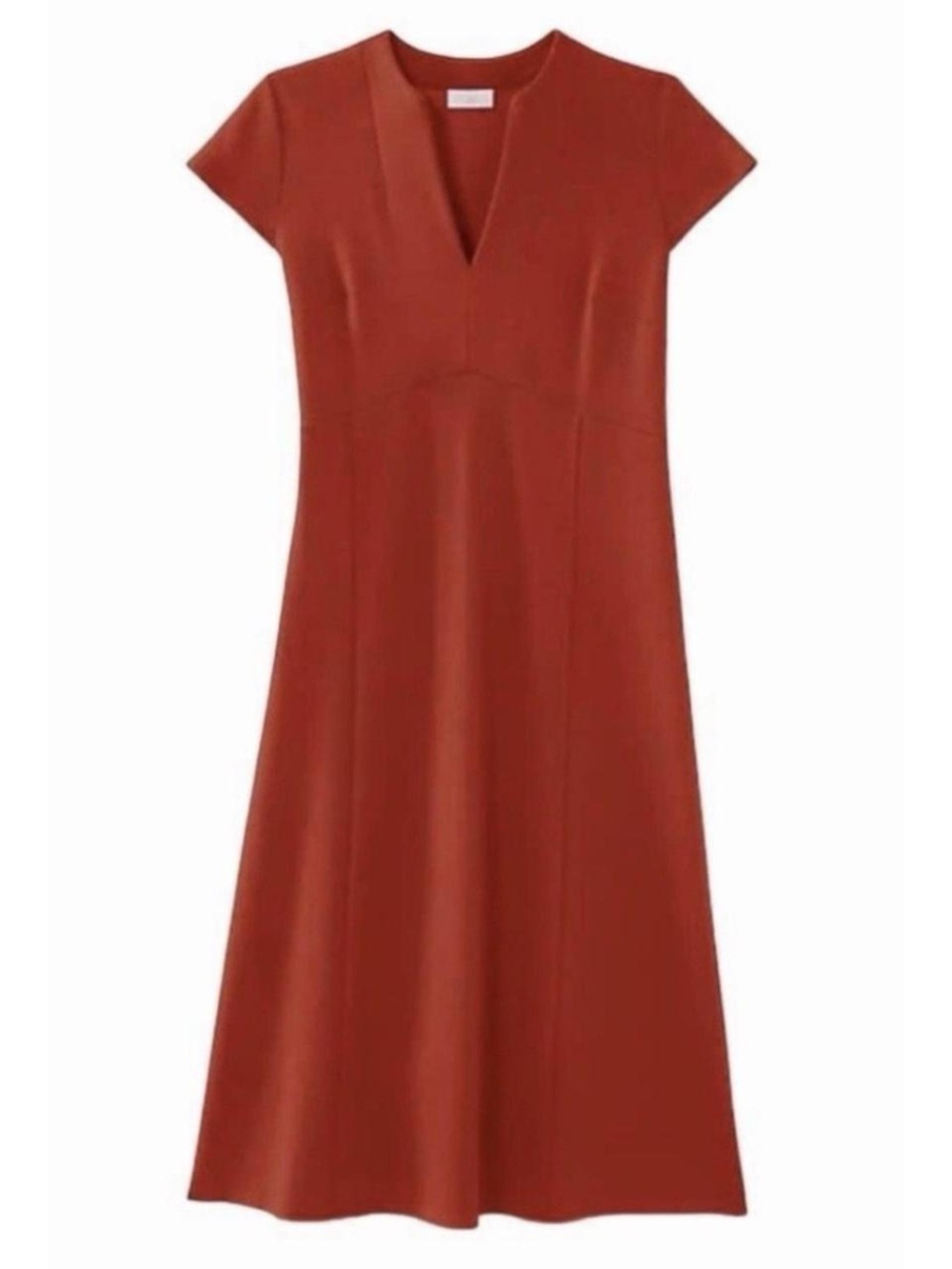 J.Jill v-neck midi dress, size XS